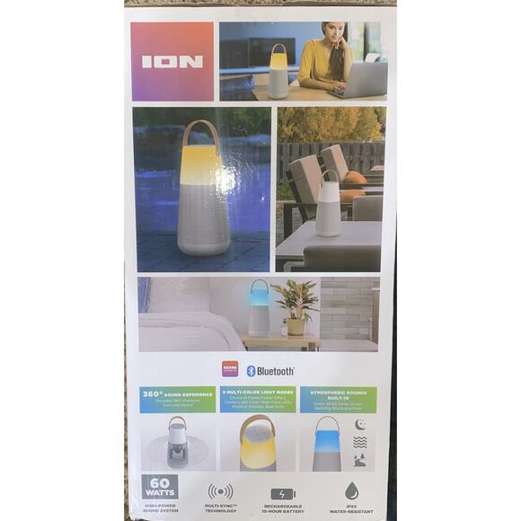 ION, Audio Bright-Max Indoor/Outdoor Portable 360° Bluetooth Speaker - Picture 5 of 9